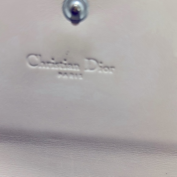 EUC Christian Dior John Galliano Vintage Beige Trotter Monogram Logo Wallet - Picture 12 of 14